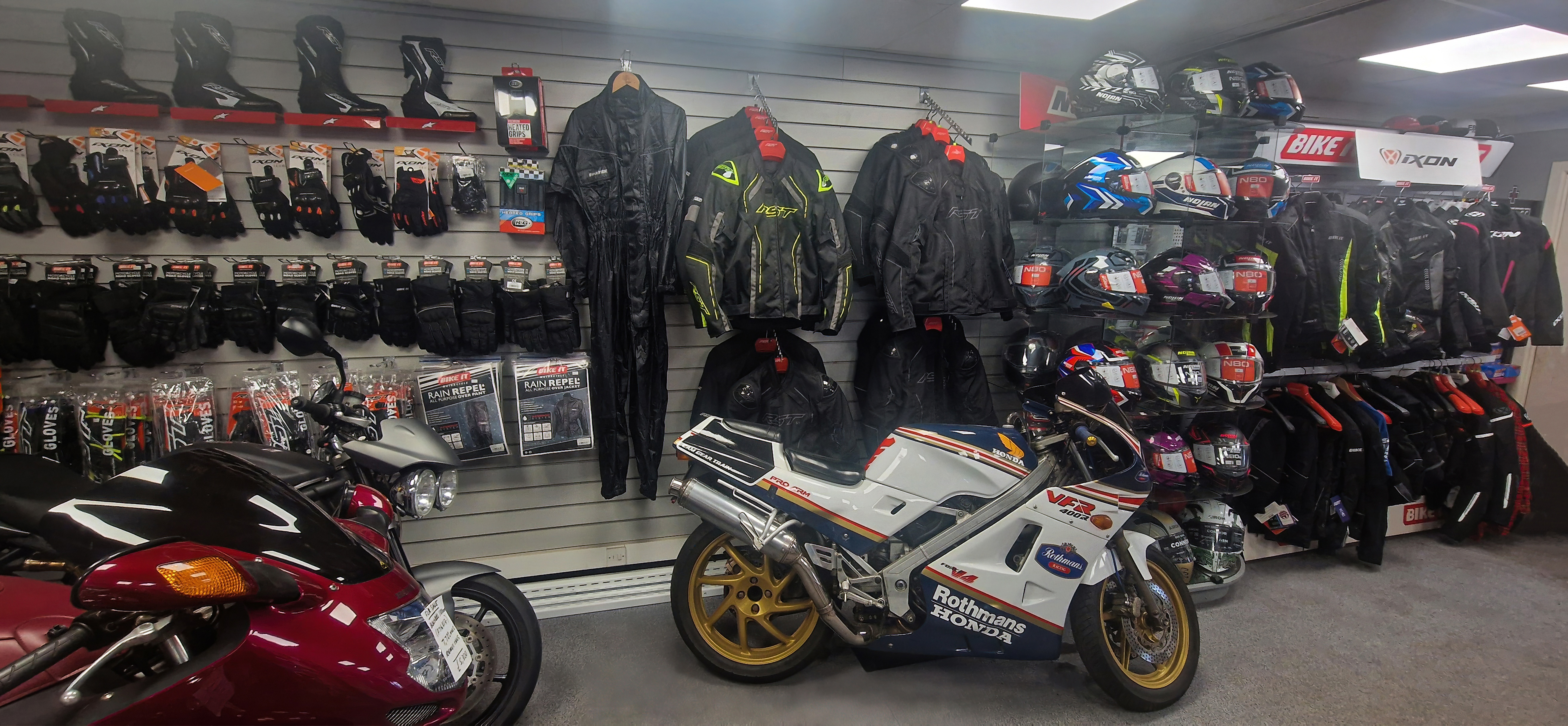 motorbike showroom